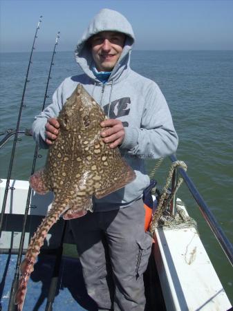 12 lb 7 oz Thornback Ray by Unknown