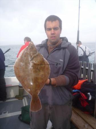 3 lb 6 oz Plaice by John Burt