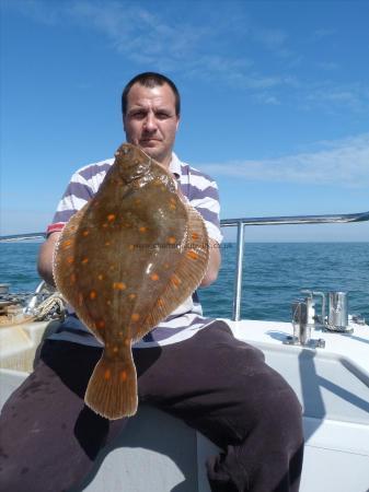 4 lb Plaice by Ivan Maher