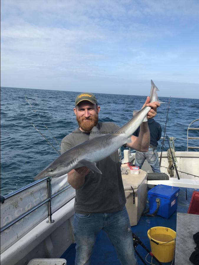 12 lb 8 oz Tope by Darren Brooks