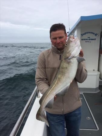 12 lb Cod by Mike Elvy