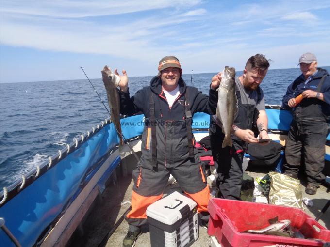 4 lb 7 oz Pollock by one of many caught by danny