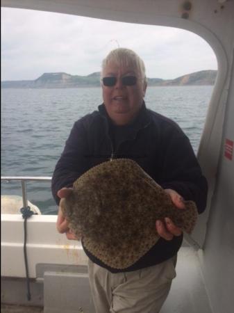 2 lb Turbot by Roy Shipway