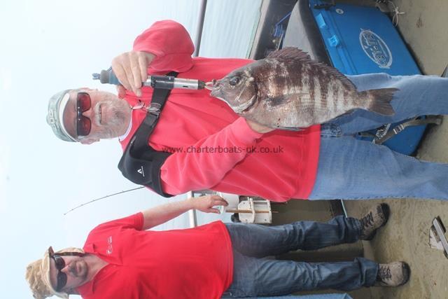 4 lb 12 oz Black Sea Bream by Unknown