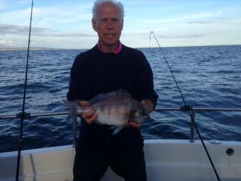 2 lb Black Sea Bream by Mike Hansell
