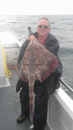 20 lb 13 oz Undulate Ray by Marcel from Belgium