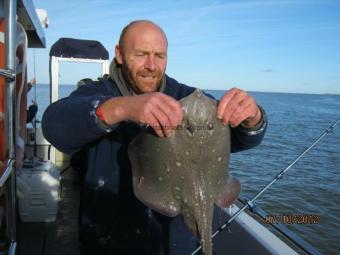 4 lb 5 oz Thornback Ray by Unknown