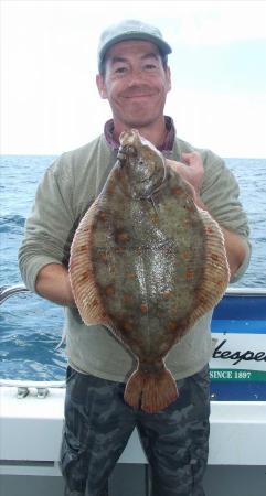 6 lb 4 oz Plaice by Matt Hamilton