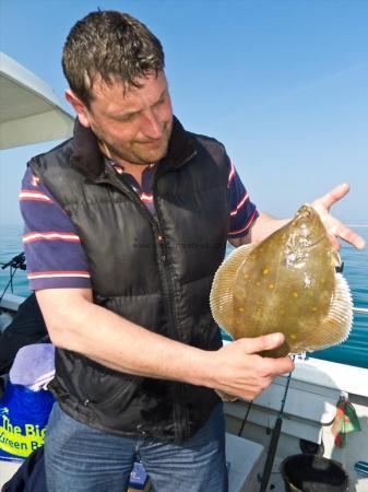 3 lb 1 oz Plaice by Andy Holmes