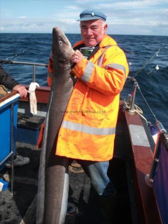 61 lb Conger Eel by Woody