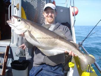 17 lb 6 oz Pollock by Mark (golden Balls)