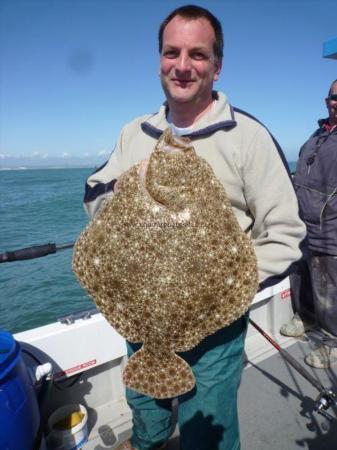 11 lb 8 oz Turbot by Simon Darlington