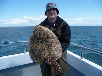 12 lb 9 oz Turbot by Unknown