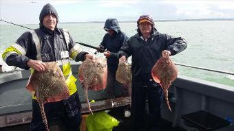 9 lb Thornback Ray by Westgate fishing club