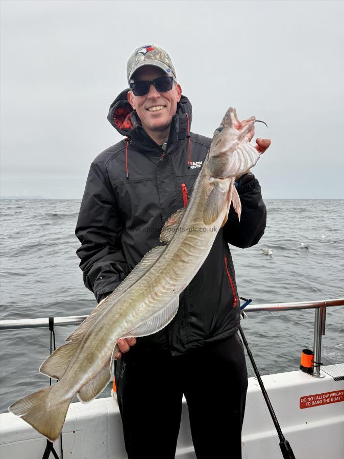11 lb 8 oz Ling by Joe Clough