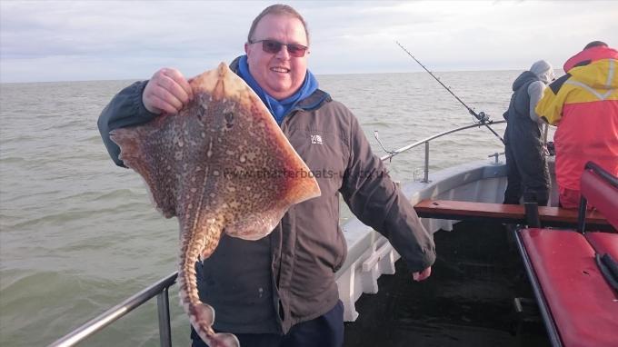 9 lb 4 oz Thornback Ray by Unknown