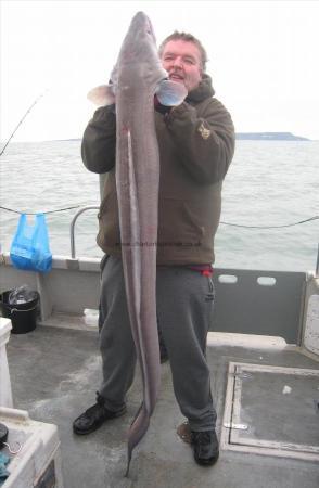 30 lb Conger Eel by Toms mate