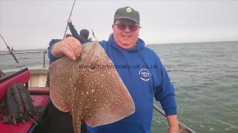 6 lb 2 oz Thornback Ray by Big Nige from Herne Bay