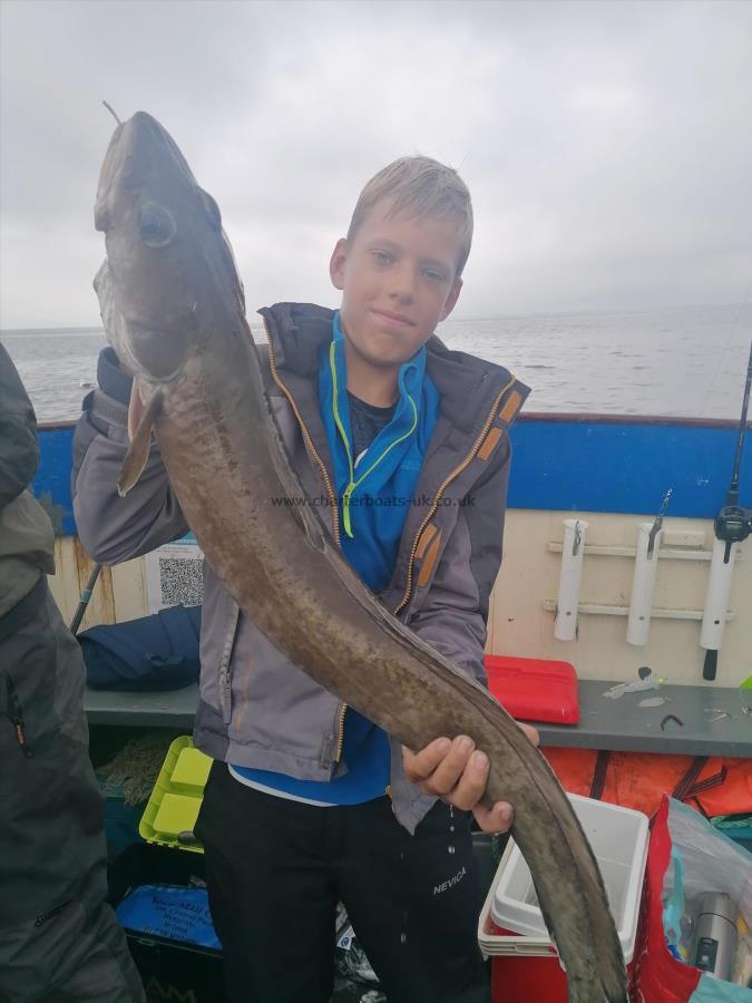 12 lb 1 oz Ling by Unknown