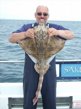 11 lb 14 oz Undulate Ray by Russell Latimer