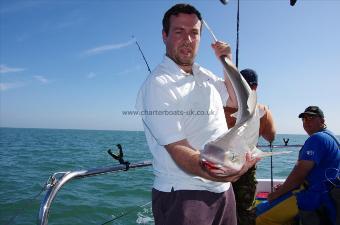 16 lb 2 oz Starry Smooth-hound by Dean