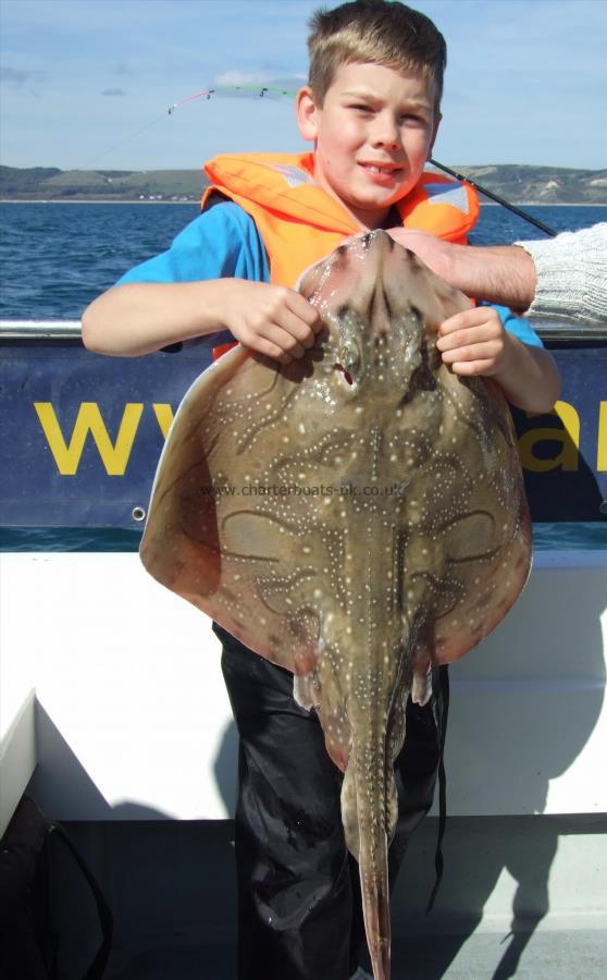 10 lb 8 oz Undulate Ray by James Smith