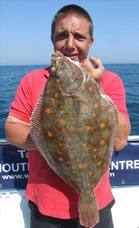 5 lb 14 oz Plaice by Howard Butterworth