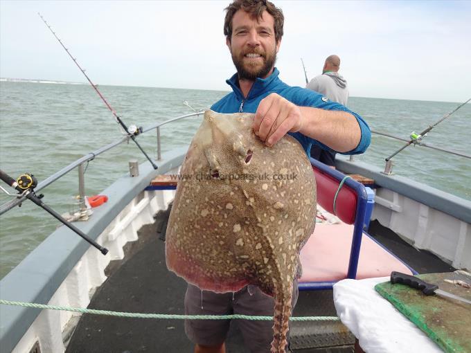 8 lb 5 oz Thornback Ray by Kevin