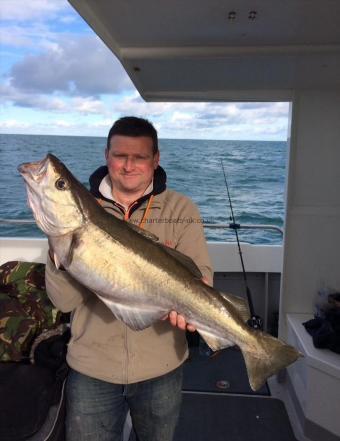 16 lb Pollock by Mike Elvy