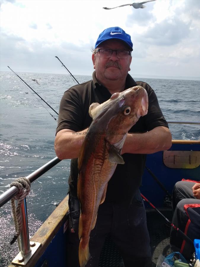 8 lb 3 oz Cod by Peter Mackintosh