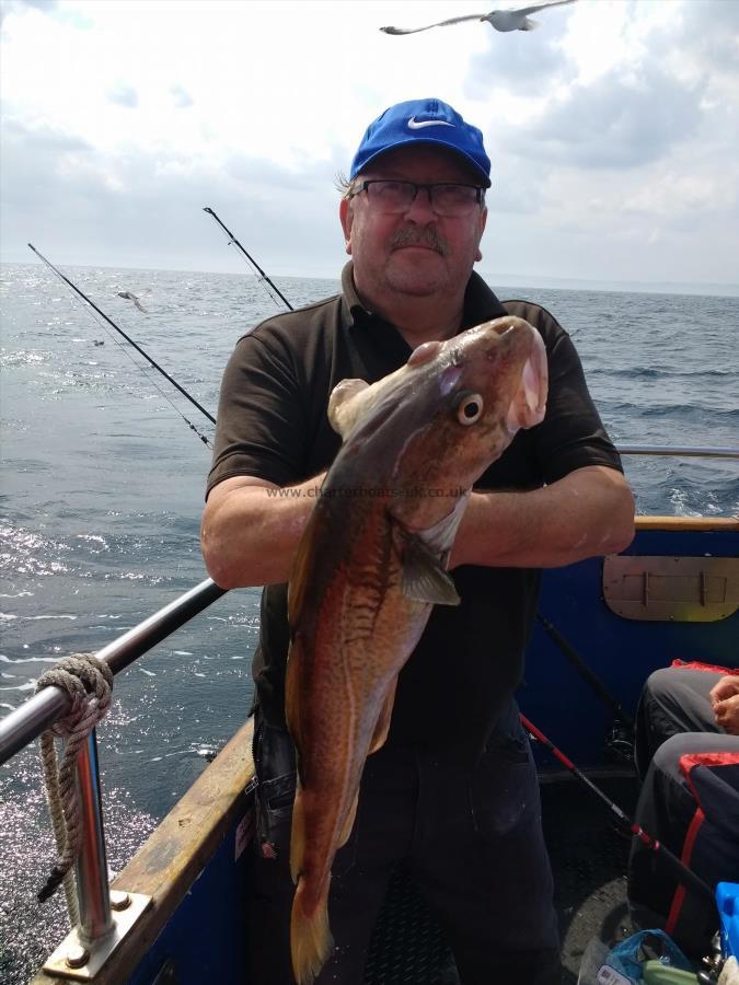 8 lb 3 oz Cod by Peter Mackintosh