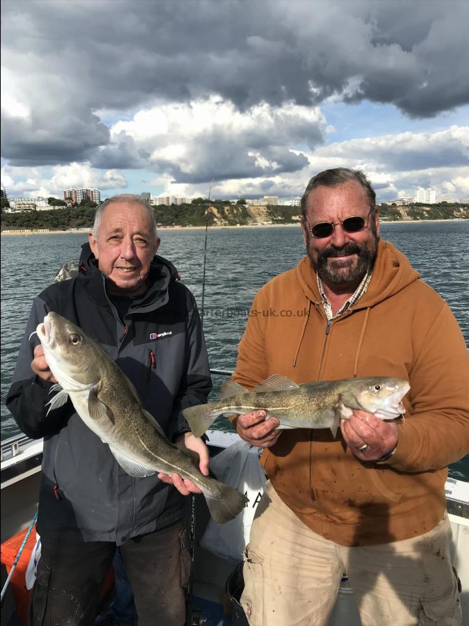7 lb Cod by Ian and Chris with more Cod