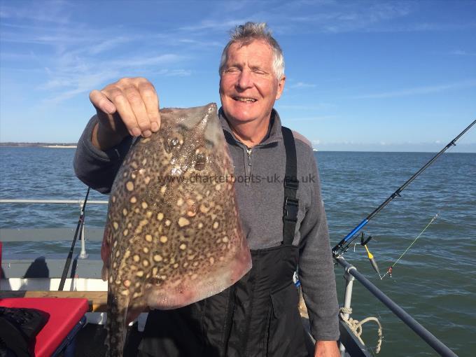 5 lb 8 oz Thornback Ray by John from Broadstairs