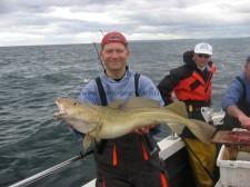 14 lb Cod by Paul Siddle from Patrington nr Hull.
