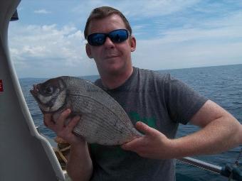 3 lb 11 oz Black Sea Bream by Ben Walker