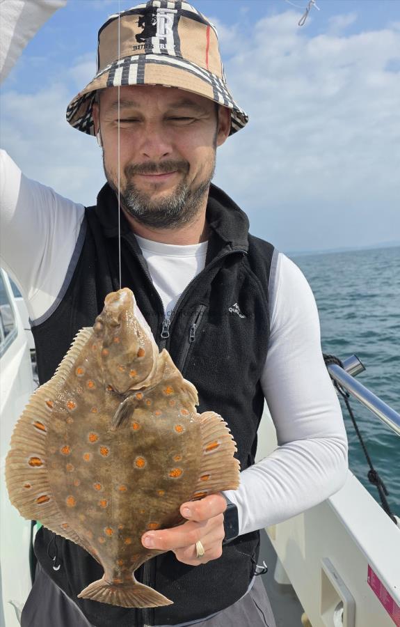 2 lb 6 oz Plaice by Unknown