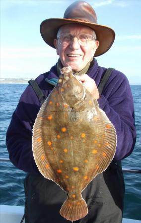 3 lb 14 oz Plaice by Bob Potter