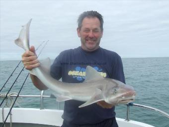 14 lb 6 oz Smooth-hound (Common) by steve bateman