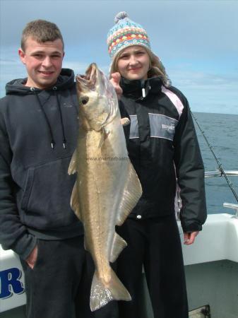 12 lb 8 oz Pollock by Amber Ryan