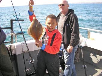 1 lb Plaice by Arthur