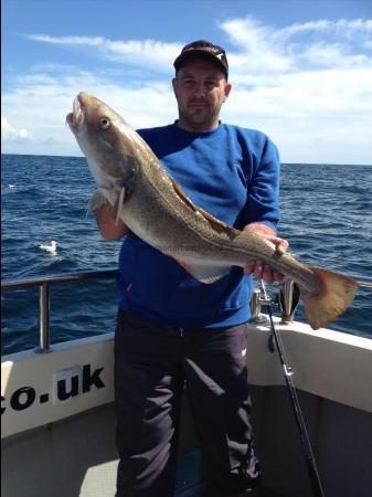 14 lb 6 oz Cod by Mike Edge