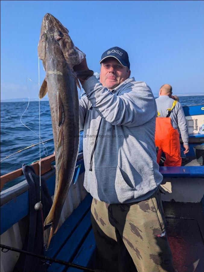 23 lb 5 oz Ling by Dave Lakin