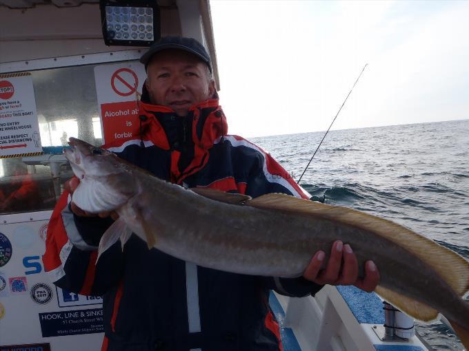 9 lb Ling by Chris Siddle.