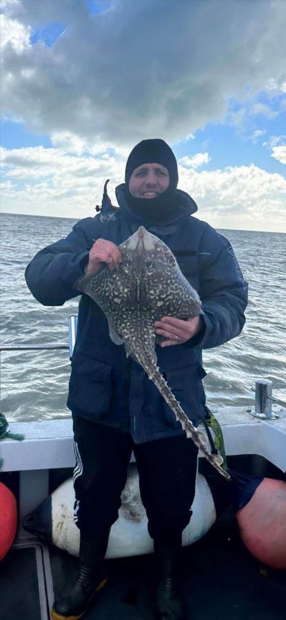 4 lb 5 oz Thornback Ray by Genaro