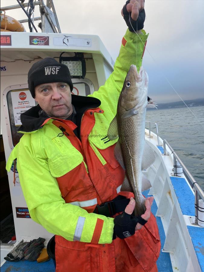 4 lb 15 oz Cod by Mark.