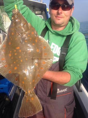 3 lb Plaice by Unknown