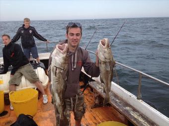 18 lb 3 oz Cod by unknown