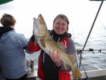 6 lb 5 oz Cod by Anna Sharratt - From Manchester