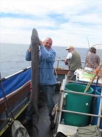 52 lb Conger Eel by Steve