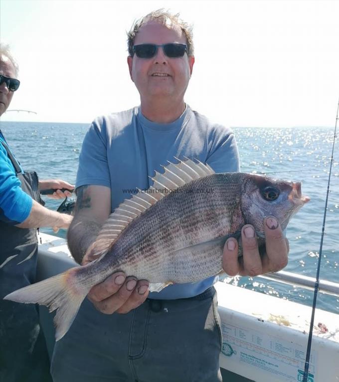 2 lb 7 oz Black Sea Bream by Gary